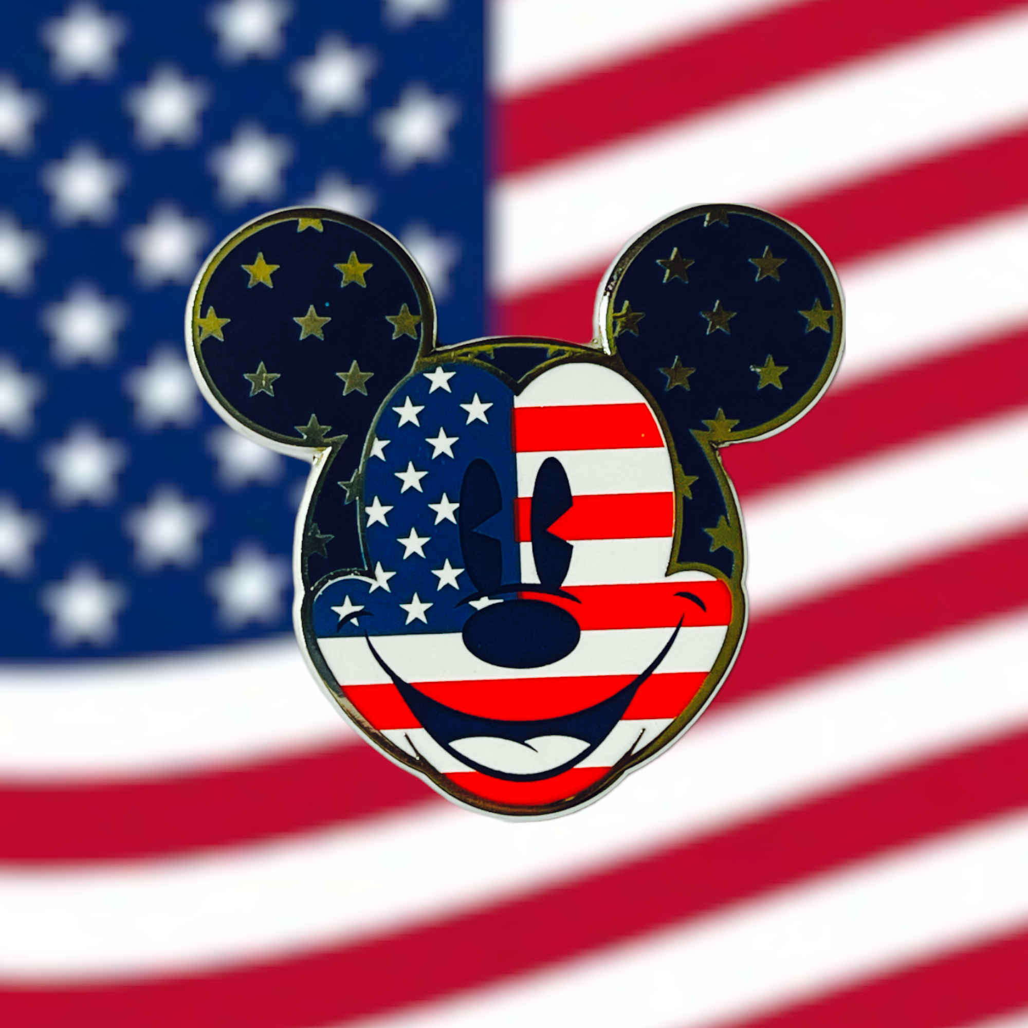 Disney - Mickey Mouse : Pin\'s Americana Head OE