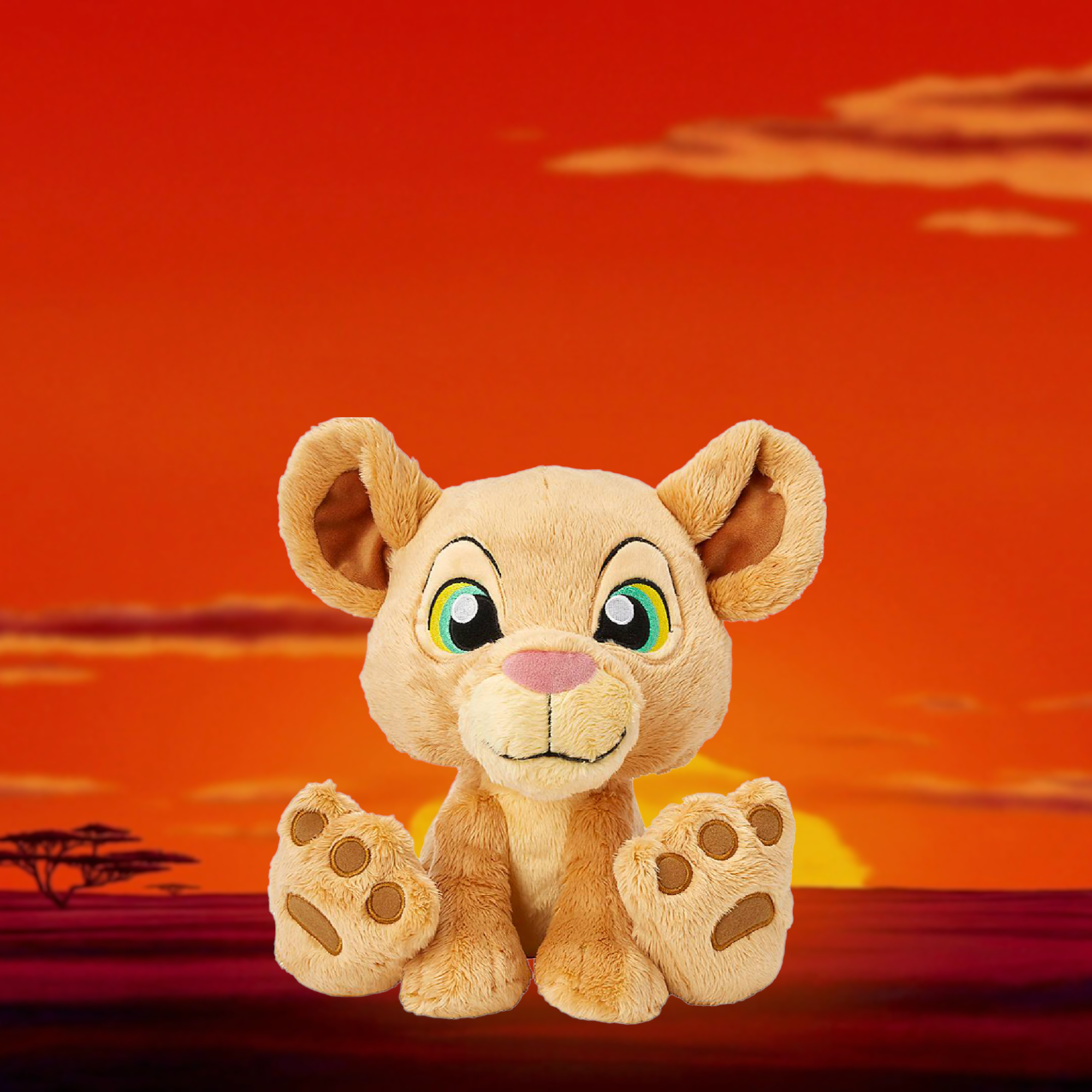 Disney - Le roi lion : Peluche Nala Big Feet