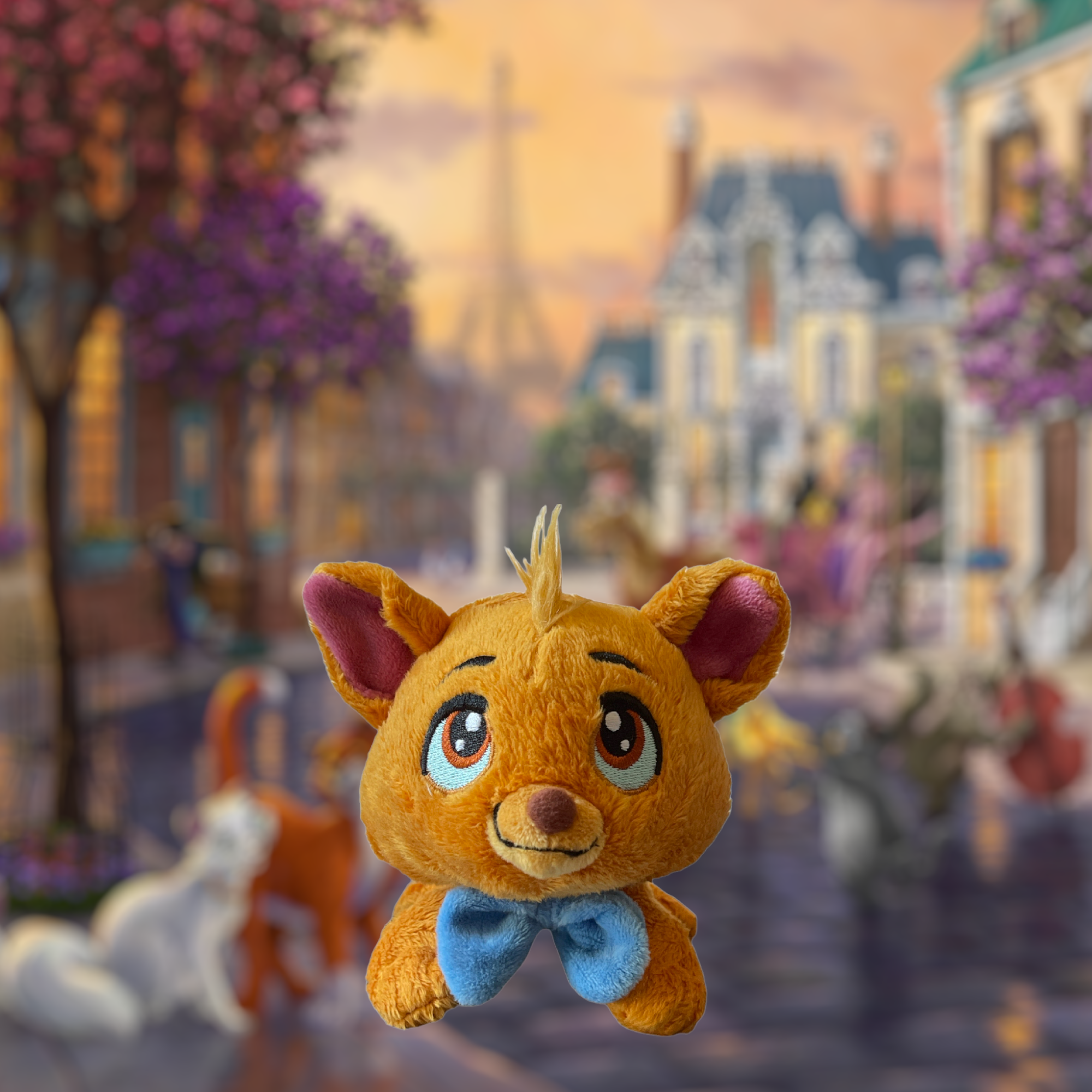 Disney - Les Aristochats : Mini peluche naïf Toulouse