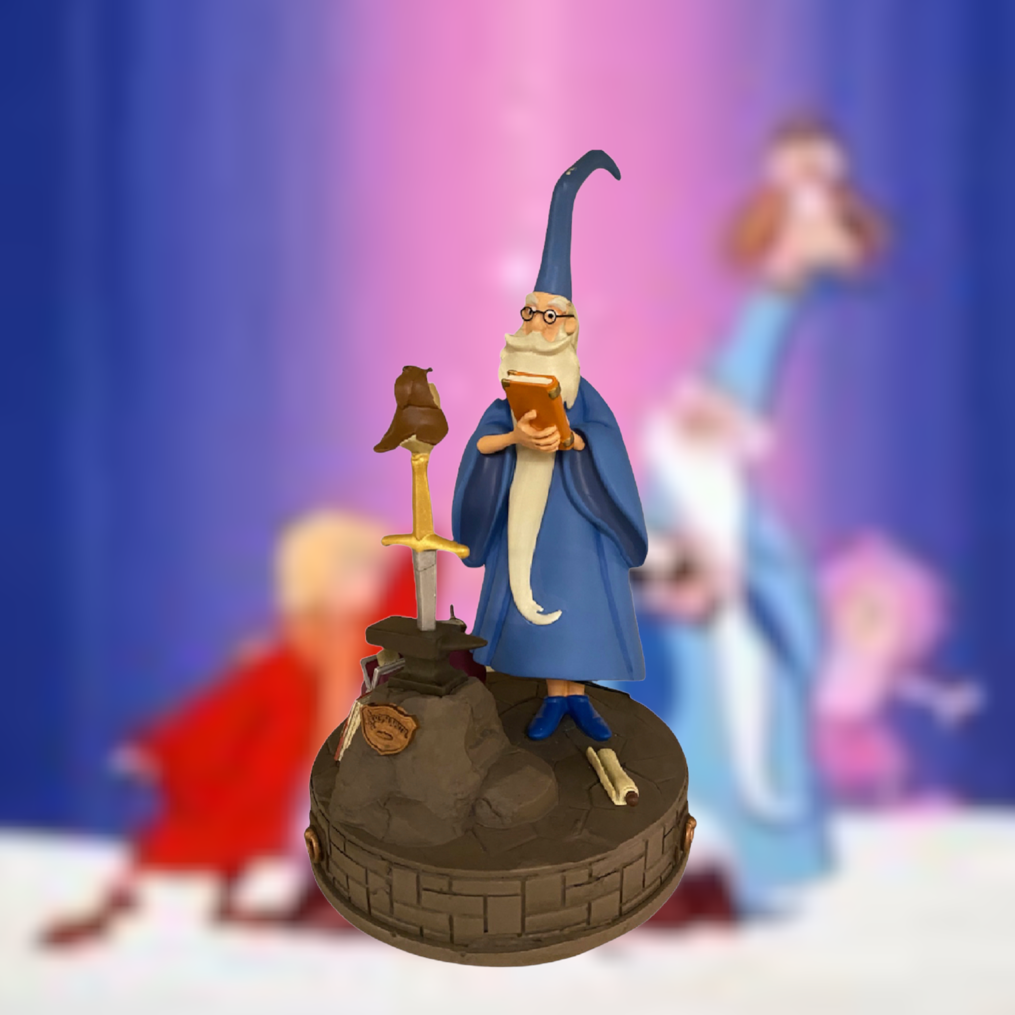 Disney - Merlin l\'enchanteur : Figurine Merlin