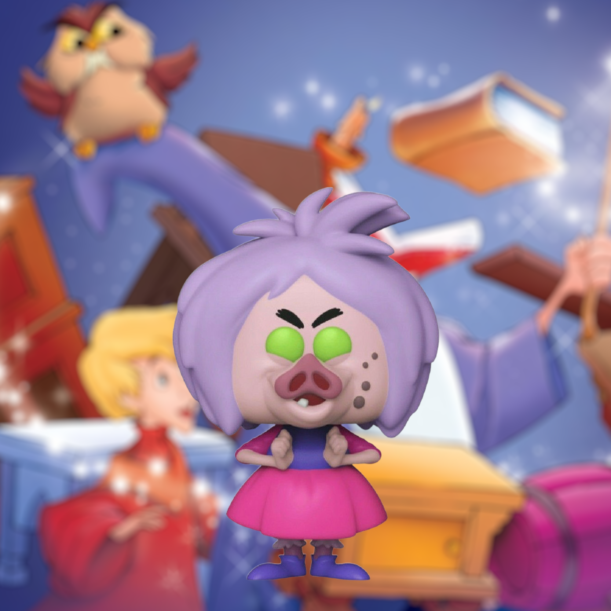 Disney - Bobble Head Funko Pop N°1037 : Madam Mim