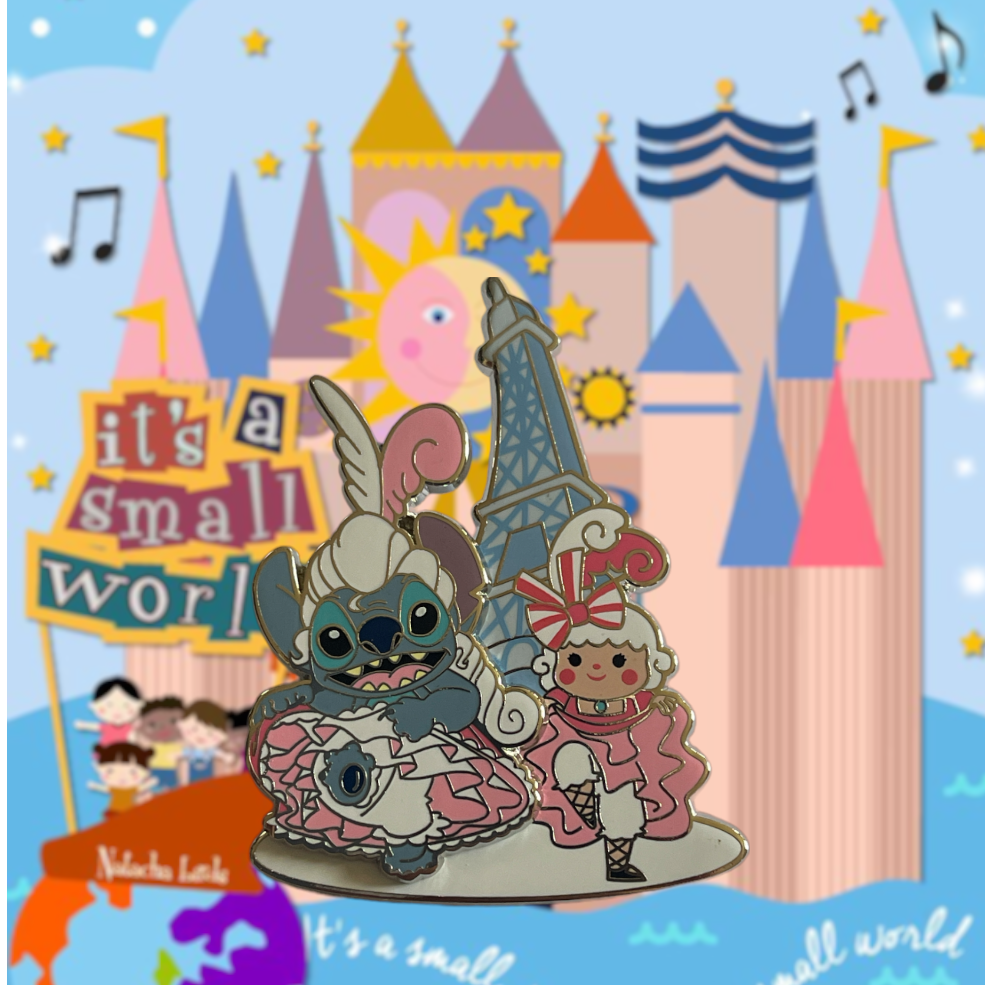 Disney - Lilo et Stitch : Pin\'s It\'s a small world OE