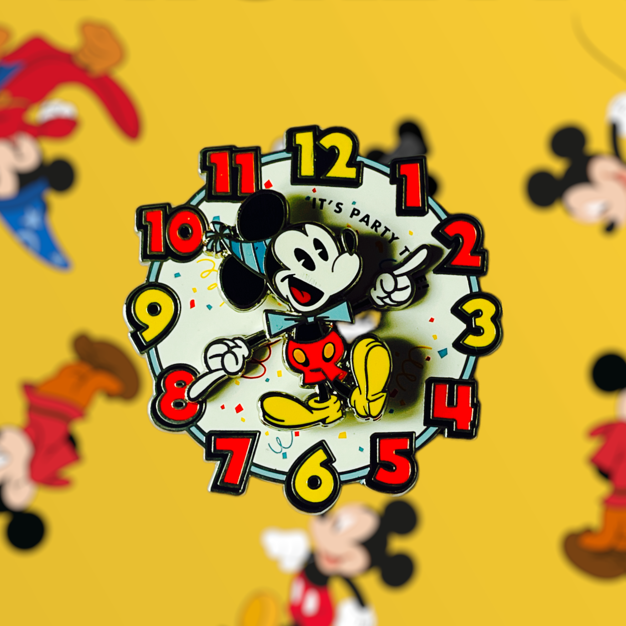 Disney - Mickey Mouse : Pin's spinner &quot;celebration&quot; OE