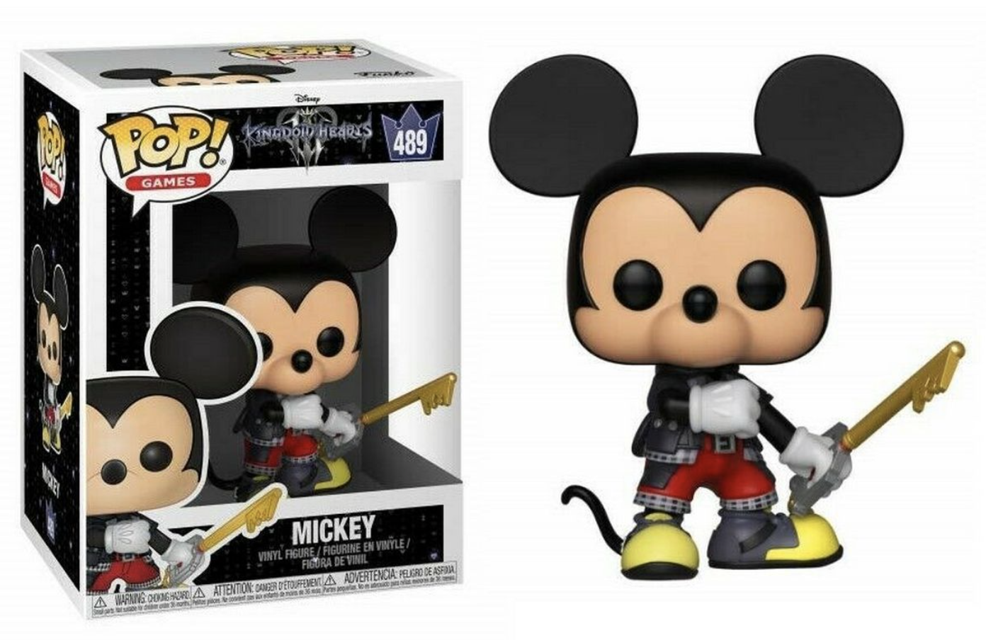 Kingdom Hearts III - Bobble Head Funko Pop N°489 : Mickey Mouse