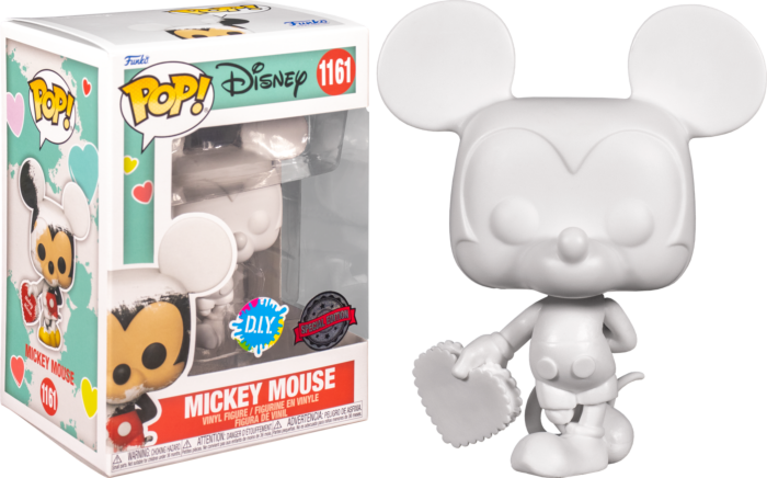 Disney - Funko Pop Bobble Head N° 1161 : Mickey Mouse DIY Edition