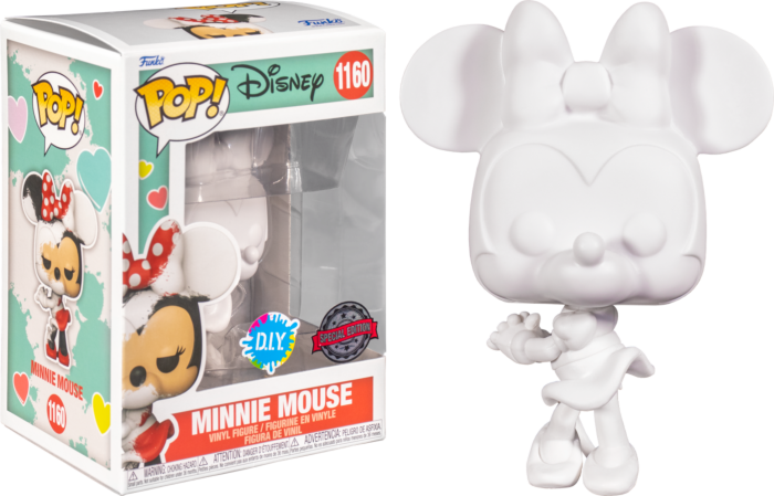 Disney - Funko Pop Bobble Head N° 1160 : Minnie Mouse &quot;DIY Edition&quot;