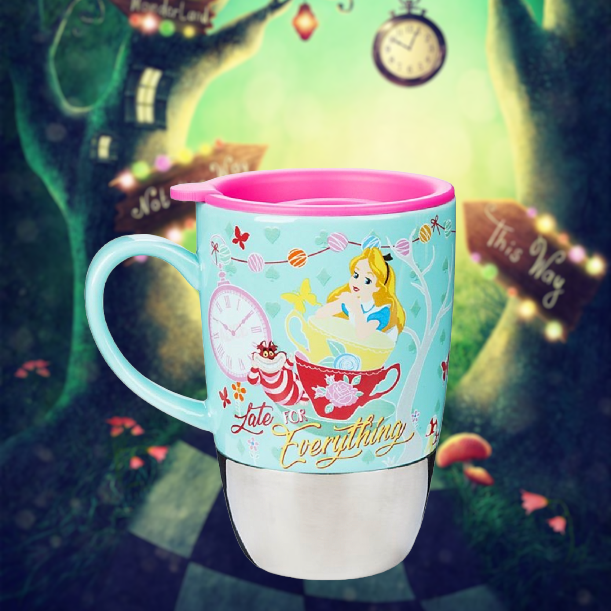 Disney - Alice au pays des merveilles : Mug thermo Alice