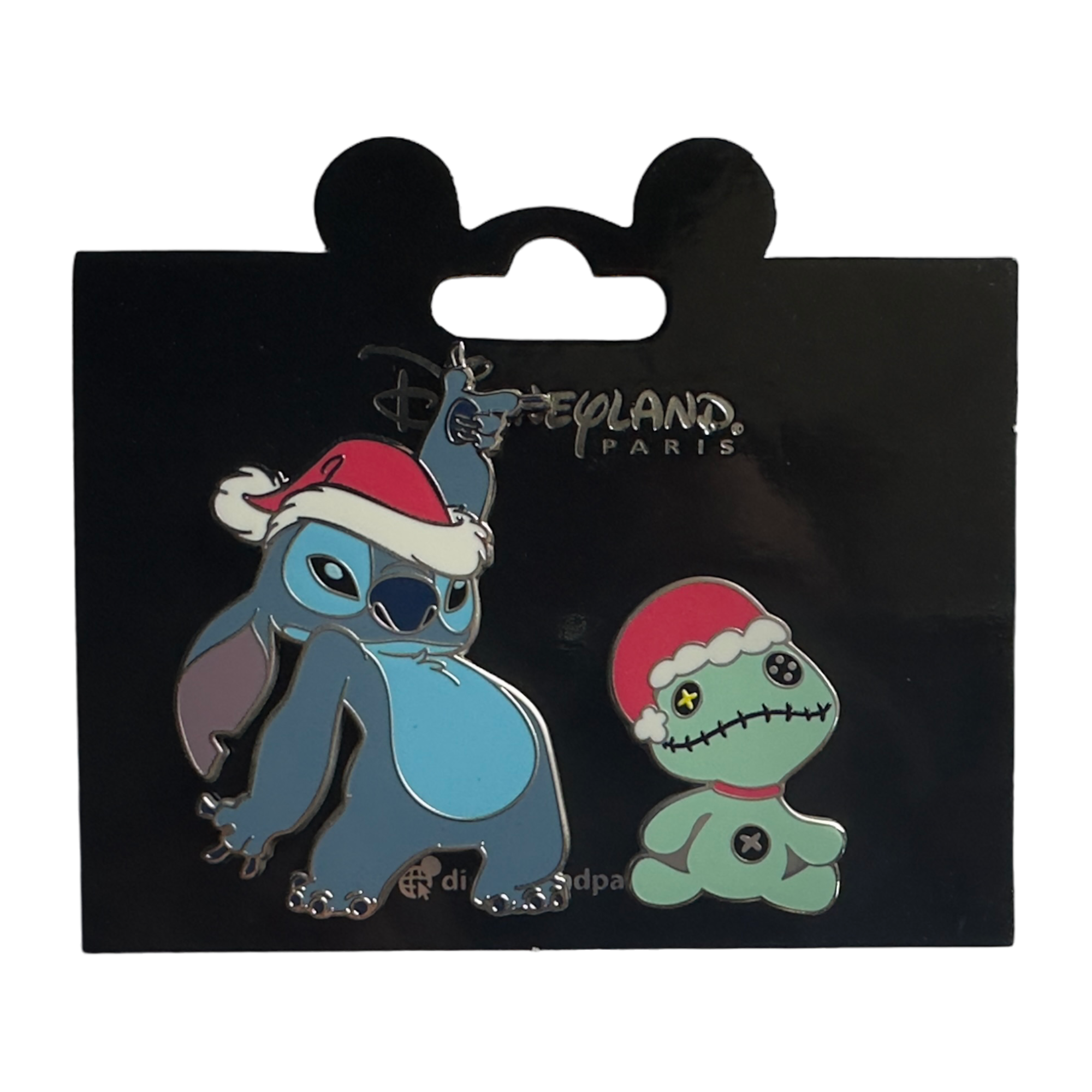 Set de 2 pin's Stitch et Scrump (Souillon) Disney