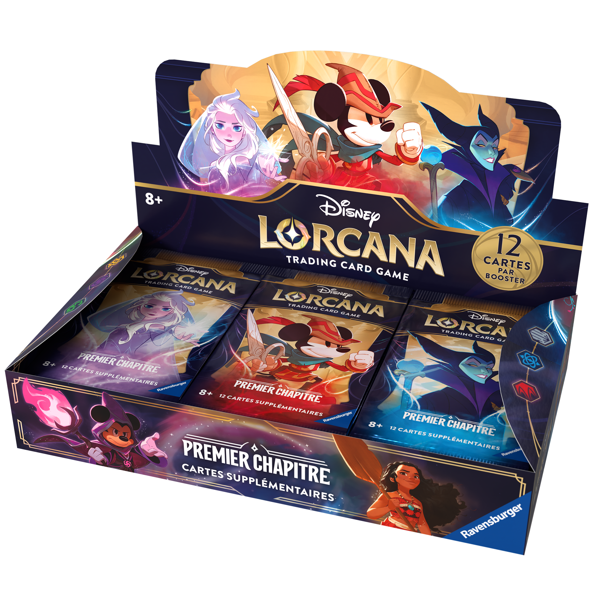 Display de boosters Disney Lorcana au Palais des Goodies