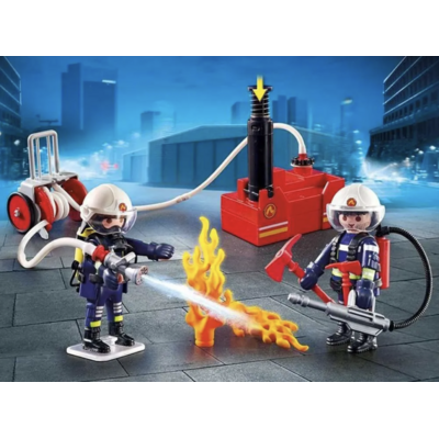 Playmobil : City Pompiers avec Pompe