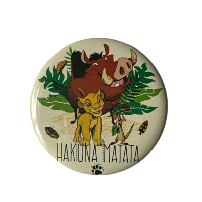 Disney - Le roi lion : Badge "Hakuna Matata" le palais des goodies