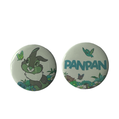 Disney - Bambi : Lot de 2 badges "Panpan" le palais des goodies