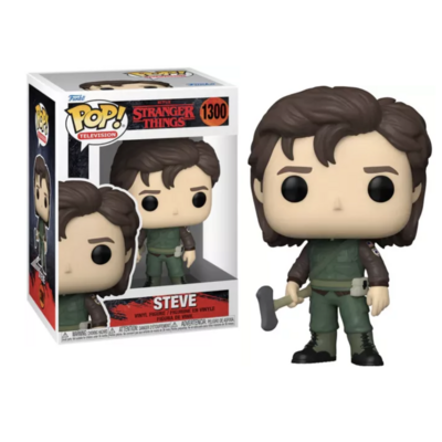 Stranger Things - Funko Pop Bobble Head N° 1300 : Hunter Steve le palais des goodies