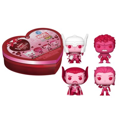 Pocket Pop Keychains - Saint Valentin : Boîte de 4 figurines le palais des goodies