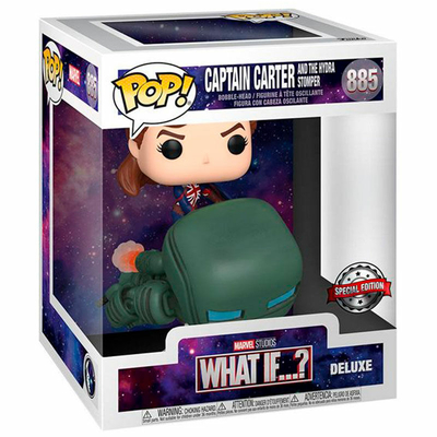 What if...? - Bobble Head Funko Pop N°885 : Captain Carter le palais des goodies