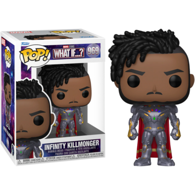 What If...? - Bobble Head Funko Pop N°969 : Infinity Killmonger le palais des goodies