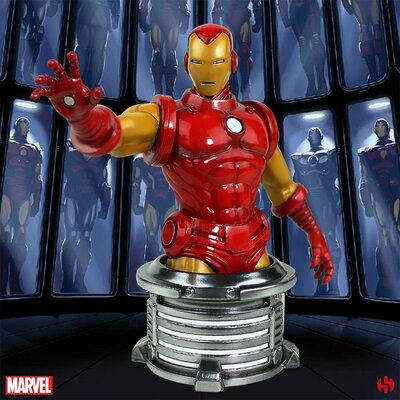 Marvel - Iron Man : Buste en résine  le palais des goodies