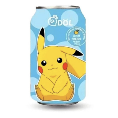 Pokémon - Pikachu : Canette d'eau pétillante aux agrumes - le palais des goodies