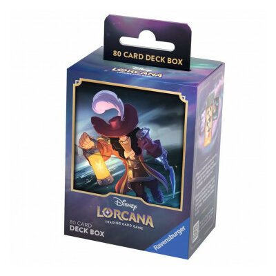 Disney Lorcana TCG - Deck box : Capitaine Crochet - le palais des goodies