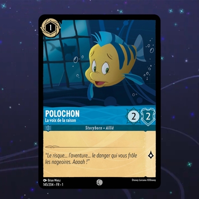 Disney Lorcana TCG : Carte "Polochon" (145/204) le palais des goodies