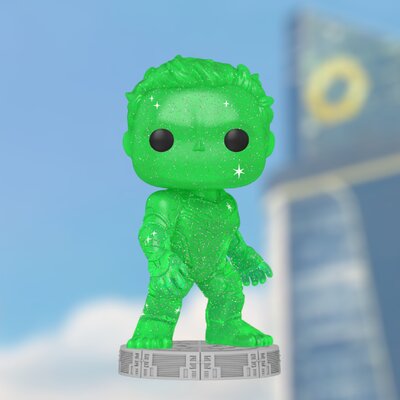 Marvel - Bobble Head Funko Pop N°47 : Hulk "Art Serie" le palais des goodies