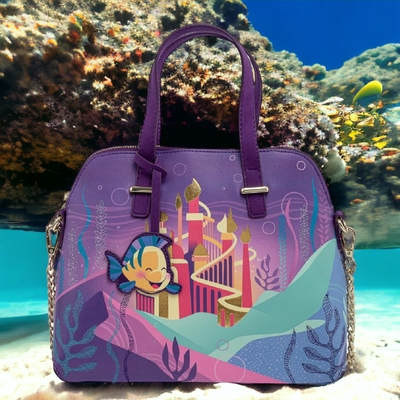 La petite sirène - Loungefly : Sac à main "Château" le palais des goodies