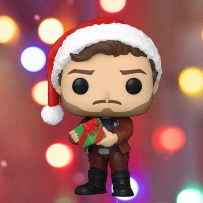 Les gardiens de la galaxie - Funko Pop N°1104 : Star Lord 'Holiday' le palais des goodies