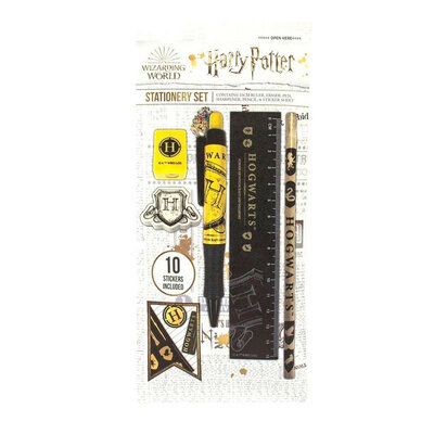 Warner Bros - Harry Potter : Set de Papeterie Hogwarts 6 pièces  - le palais des goodies