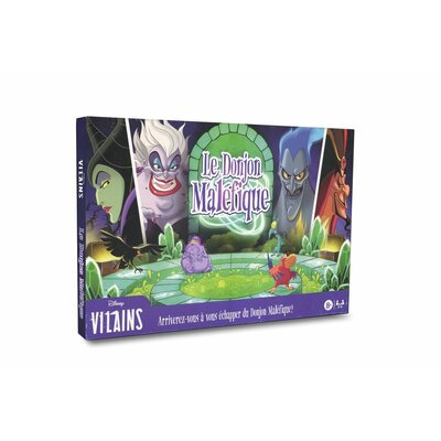 Disney - Le jeu de société Disney Vilains : Le Donjon Maléfique - le palais des goodies
