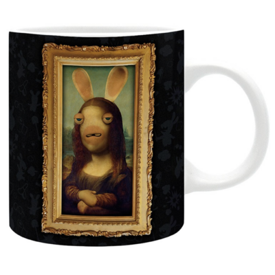 Les Lapins Crétins : Mug "La Joconde" le palais des goodies