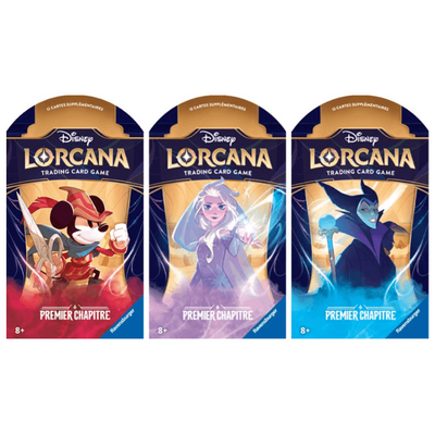 Disney Lorcana TCG : Booster de 12 cartes supplémentaires (Français) - le palais des goodies