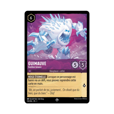 Disney Lorcana TCG : Carte "Guimaune" (carte 50/204) le palais des goodies