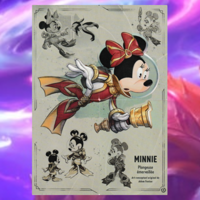 Disney Lorcana TCG - Chapitre 2 : L'ascension des Floodborn - Mosaïque "Minnie Plongeuse émerveillée" le palais des goodies