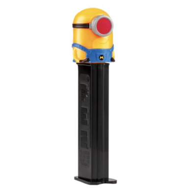 PEZ - Moi, Moche et Méchant 4 : Distributeur Mel (méga Minion)   Bonbon aux fruits - distributeur de bonbons - le Palais des Goodies