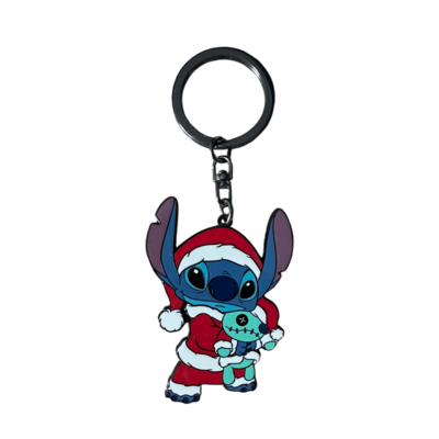 Disney - Lilo et Stitch : Porte-clé noël - Keychain - ldisneyland paris - disney parks - le palais des goodies