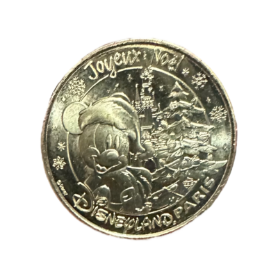 Disney - Mickey Mouse : Medaille de Paris "Joyeux Noël"