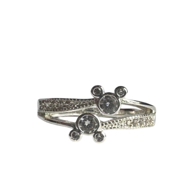 Disney - Mickey Mouse : Bague tête Mk - Disneyland Paris - disney parks - disney store - le palais des goodies