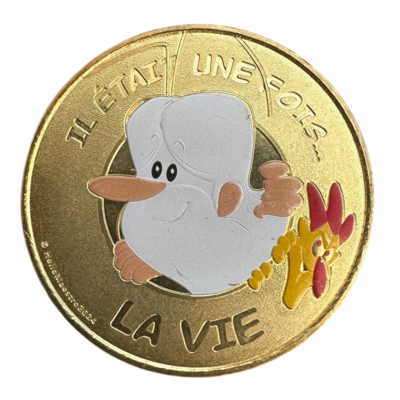 Monnaie de Paris - Musée Grévin : Il était une fois... la Vie - médailleuses de Paris - Monnaie de paris - jeton touristique - pièce de collection - le palais des goodies