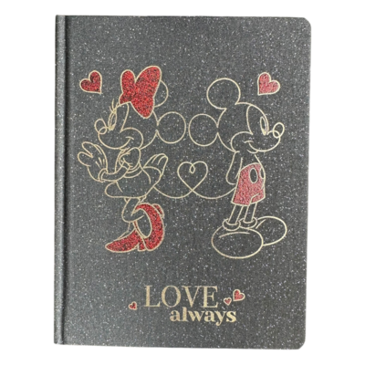 Disney - Mickey Mouse : Carnets A5 "Love Always" - disneyland - Disneyland Paris - disney parks - disney store - shop disney - le palais des goodies