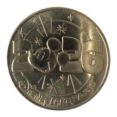 Disney - Mickey Mouse : Pièce de collection "2026" - disneyland - disneyland paris - disney parks - disney store - shop disney - le palais des goodies