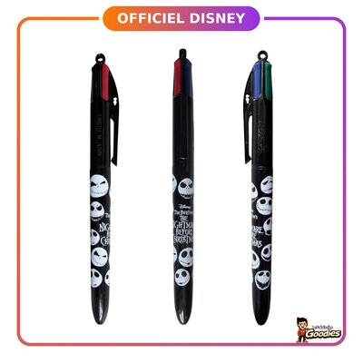 Disney - L'Étrange noël de Monsieur Jack : Stylo BIC 4 couleurs