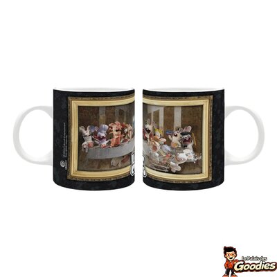 Les Lapins Crétins : Mug "La Cène"