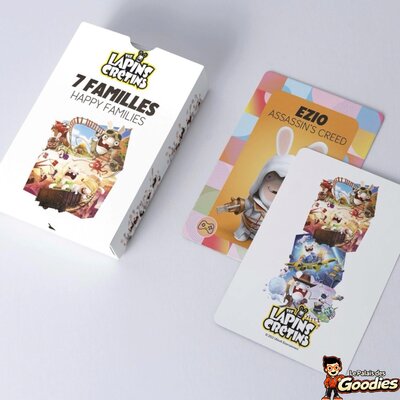 Lapins Crétins : Jeu des 7 familles - Les Lapins Crétins - Le Palais des Goodies