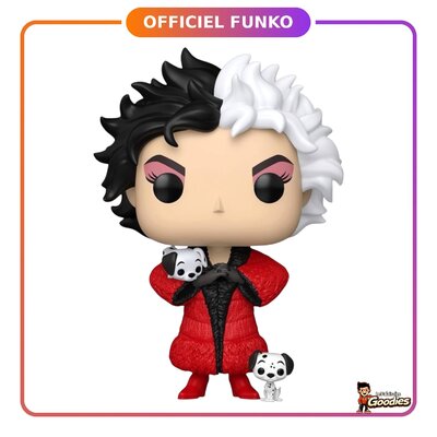 Disney - Les 101 Dalmatiens : Funko Pop 1662 "Cruella d’Enfer"