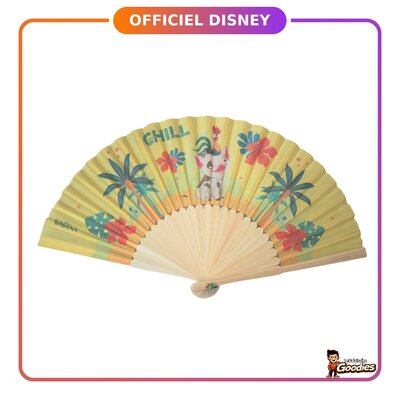 Disney - Vaiana : Éventail Pua et Hei Hei
