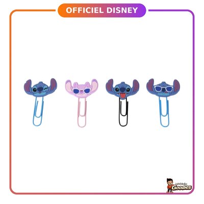 Disney - Lilo et Stitch : Pack de 4 clips Stitch
