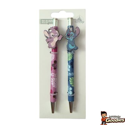 Disney - Lilo et Stitch : Set de 2 stylos personnages