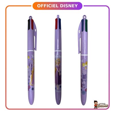 Disney - Raiponce : Stylo BIC 4 Couleurs Tangled