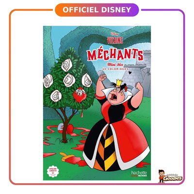 Disney - Villains : Mini-bloc de coloriages "Méchants"