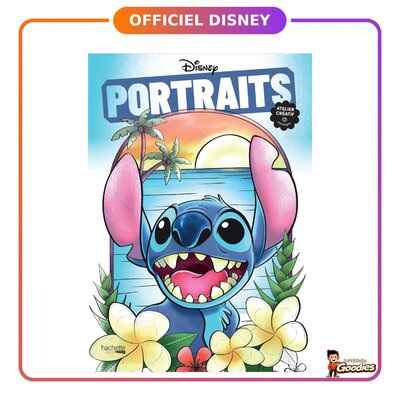 Disney - Atelier créatif : Mini-bloc de coloriages "Portraits"